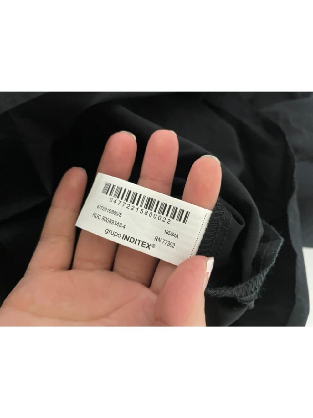 Zara Womens Sundress Dress S Black Cotton Tiered Midi Sleeveless 4772/215 NWT - Picture 7 of 13